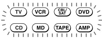 SONY RM-VL900 - Ejempo: para programar el procedimiento de la page 23 para la tecla VCR - 1