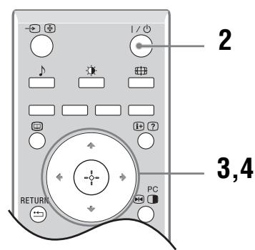 SONY RM-ED007 - 5: Selecting the language and country/region - 2