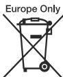 SONY RMT- AH101U - aux autres pays européens disposant de systèmes de collecte sélective) - 1
