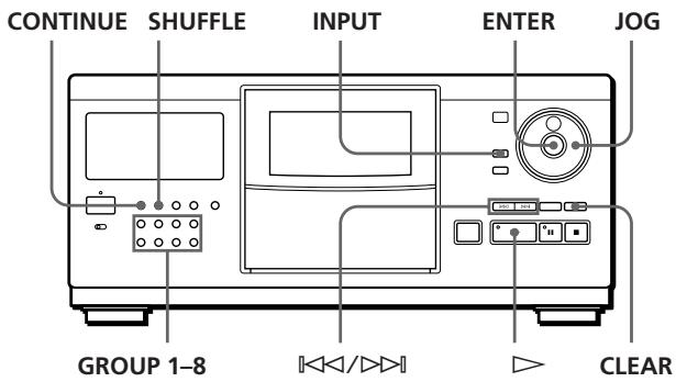 SONY CDP-CX250 - Agrupación de discos (archivo de grupos) - 1