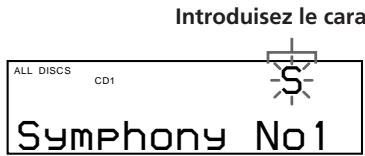 SONY CDP-CX250 - Localisation d'un disque en recherchant un mémo disque spécifique (recherche mémo) - 1