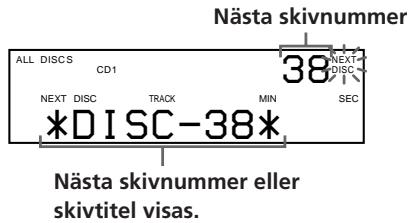 SONY CDP-CX250 - Ange nästa CD-skiva som ska spelas - 1