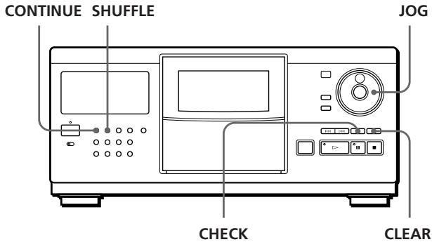 SONY CDP-CX250 - Storing Specific Tracks (Delete Bank) - 1