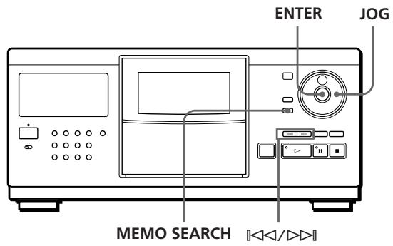 SONY CDP-CX250 - Localización de un disco específico - 1