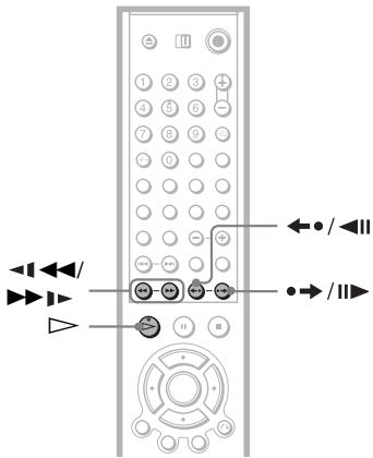 SONY DVP-LS785V - Searching for a Particular Point on a Disc (Search, Scan, Slow-motion Play, Freeze Frame) - 1