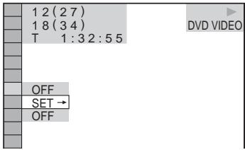 SONY DVP-LS785V - Press / to select (A-B REPEAT), then press ENTER. - 1