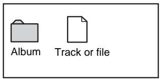 SONY DVP-LS785V - About playback order of albums, tracks, and files - 2