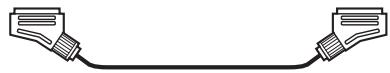 SONY DVP-LS785V - If you are connecting to a SCART input jack - 1