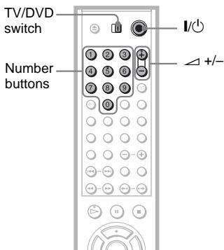 SONY DVP-LS785V - Controlling the volume of your AV amplifier (receiver) with the remote - 1