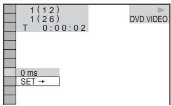 SONY DVP-LS785V - Press / to select (AV ALIGNMENT), then press ENTER. - 1