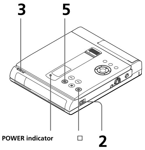 SONY PBD-V30 - Playing a CD/VIDEO CD - 1