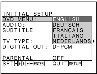 SONY PBD-V30 - Basic settings (INITIAL SETUP) - 3