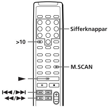 SONY CDP-CE405 - Hitta ett bestämt spår eller en bestämnd punkti ett spår - 2