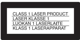 SONY DVP-SR360 - AVERTISSEMENT - 1