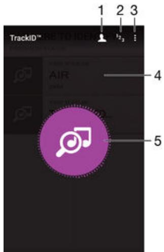 SONY XPERIA M5 - Musikerkennung mit TrackID™ - 1