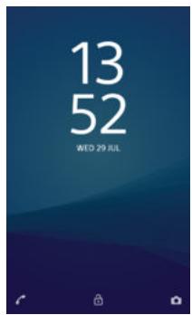 SONY XPERIA M5 - Sperren und Entsperren des Bildschirms - 1