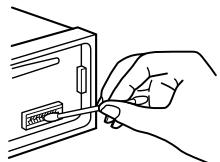 SONY CDX-C580RW - Rengora ansluttingarna - 1