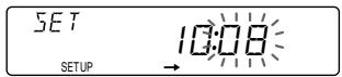 SONY CDX-C580RW - Setting the clock - 7