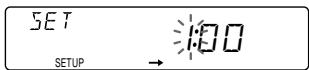SONY CDX-C580RW - Setting the clock - 2