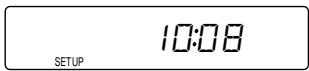 SONY CDX-C580RW - Setting the clock - 8