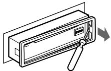 SONY CDX-C580RW - Desmontaje de la unidad - 3