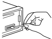 SONY CDX-C580RW - Cleaning the connectors - 1