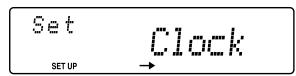 SONY CDX-C6850R - Example: To set the clock to 10:08 - 1