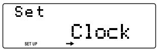 SONY CDX-C780R - Ajuste del reloj - 1
