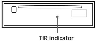 SONY CDX-C780R - TIR indicator - 1