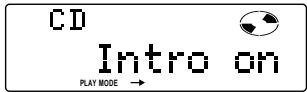 SONY CDX-C780R - Searching for the desired track — Intro scan - 3
