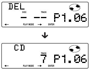 SONY CDX-C780R - Erasing tracks in a programme - 3