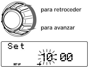 SONY CDX-C780R - Ajuste del reloj - 3
