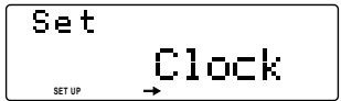 SONY CDX-C780R - Setting the clock - 1