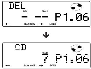 SONY CDX-C780R - Radera spår i programmet - 3