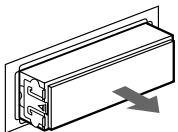 SONY CDX-C780R - Demontera enheten - 5