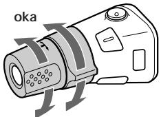 SONY CDX-C780R - Byta styrriktning - 1