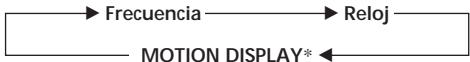 SONY CDX-C780R - Cambio de la indicación del visor - 1