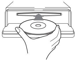 SONY CDX-GT517EE - Inserting the disc in the unit - 1