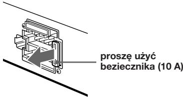 SONY XR-C453RDS - Wymiana bezpiecznika - 1