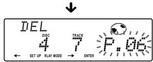 SONY XR-C8220R - Erasing tracks in a programme - 4