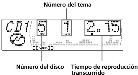 SONY XR-M510 - Conmutación a otros discos - 1