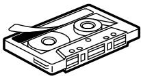 SONY XR-M510 - Cuidados a ter com as cassetes - 3