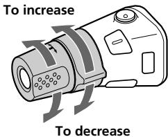 SONY XR-M510 - Changing the operative direction - 1