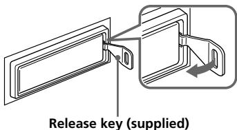 SONY XR-M510 - If the front panel does not open because of a blown fuse - 1