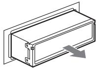 SONY CDX-A250 - Nehmen Sie das Gerät heraus. - 3