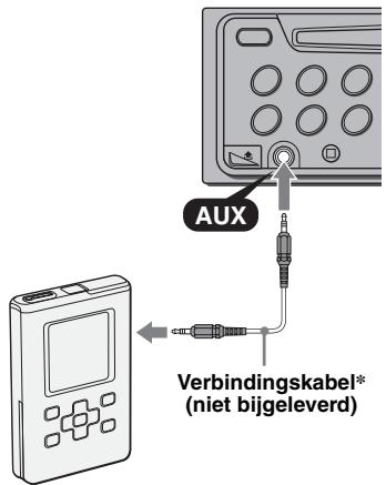 SONY CDX-A250 - Het draagbare audioapparaat aansluiten - 1