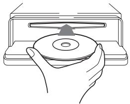 SONY MEX-BT5000 - Insertion du disque dans l'appareil - 1