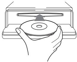 SONY MEX-BT5000 - Inserting the disc in the unit - 1