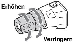SONY MEX-BT5000 - Wechseln der Drehrichtung - 1