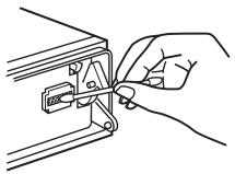 SONY MEX-BT5000 - Cleaning the connectors - 1